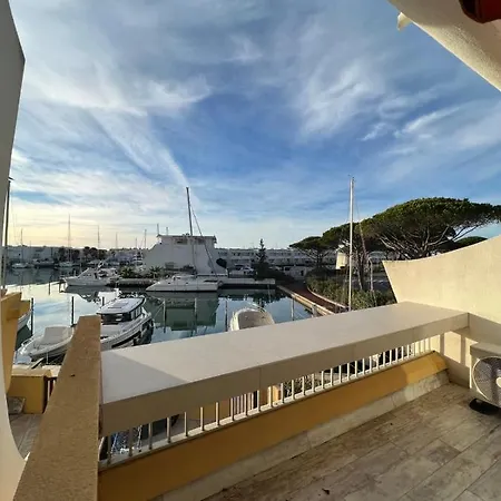 La Marina De Lairan 2 Terrasse Vue Port De Plaisance 公寓 勒格罗-迪鲁瓦