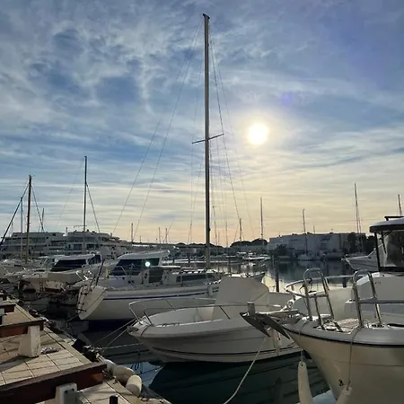 La Marina De Lairan 2 Terrasse Vue Port De Plaisance 公寓