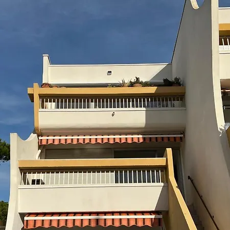 公寓 La Marina De Lairan 2 Terrasse Vue Port De Plaisance