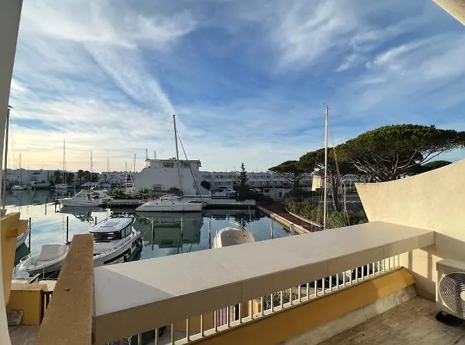 La Marina De Lairan 2 Terrasse Vue Port De Plaisance Apartment Le Grau-du-Roi